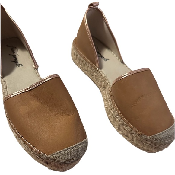 Free People Espadrille Closed Toe Flat Size 39 - Picture 4 of 7